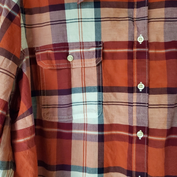 St. Johns Bay Plaid Button Down - Picture 2 of 6
